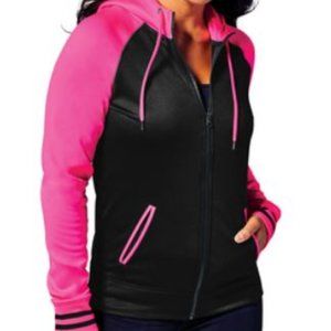 NWOT Sport-Tek® Ladies Sport-Wick® Varsity Fleece Full-Zip Hooded Jacket Size M